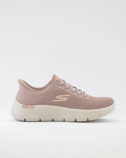 SNEAKERS MUJER SKECHERS 125516 TPE TAUPE CORDONES Slip-ins®