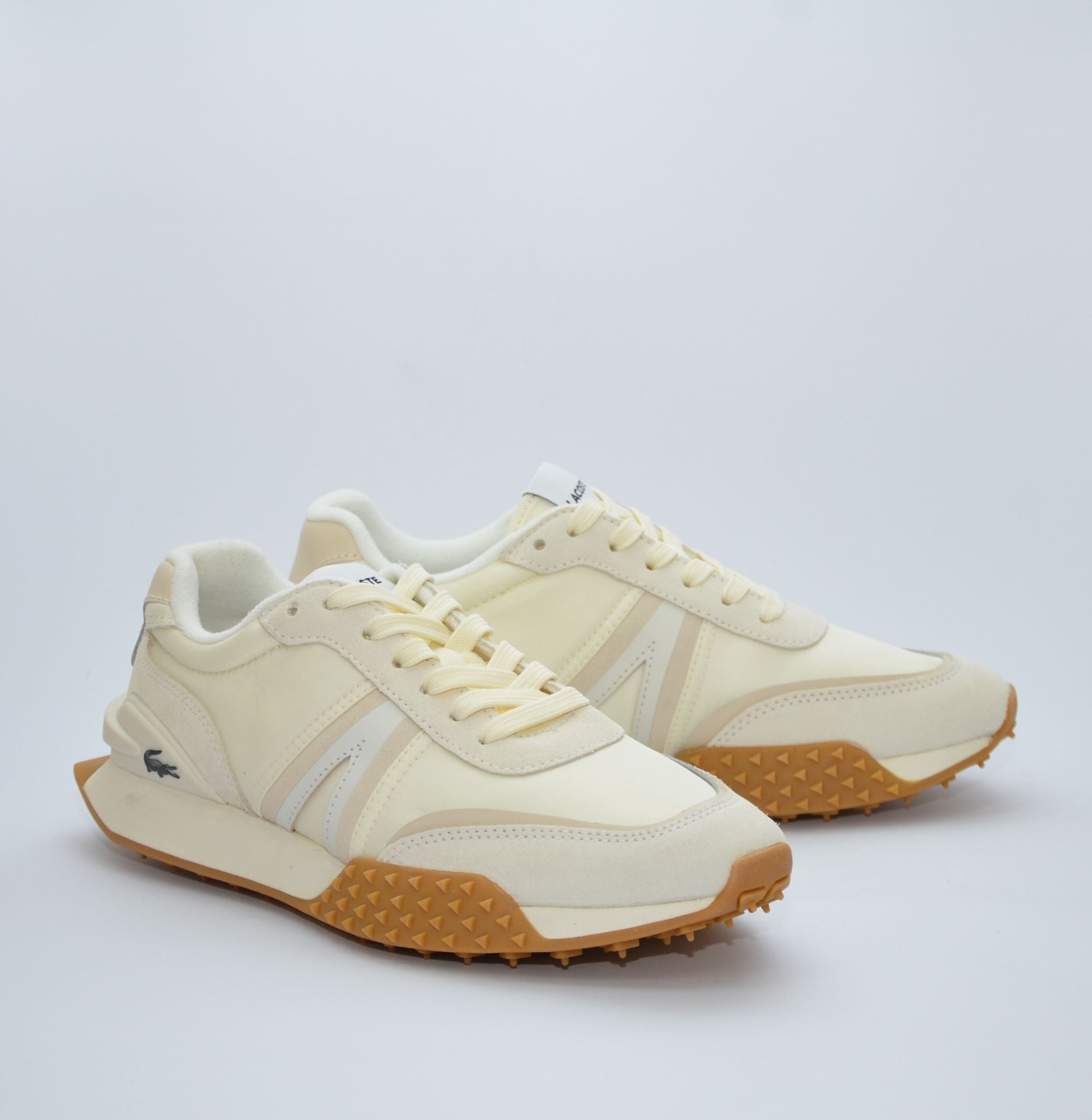 SNEAKERS MUJER LACOSTE L-SPIN OFF WHITE NAT