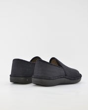 ZAPATILLAS DE CASA CERRADA HOMBRE SALVI 08D-000 DRAKO NEGRO LISO