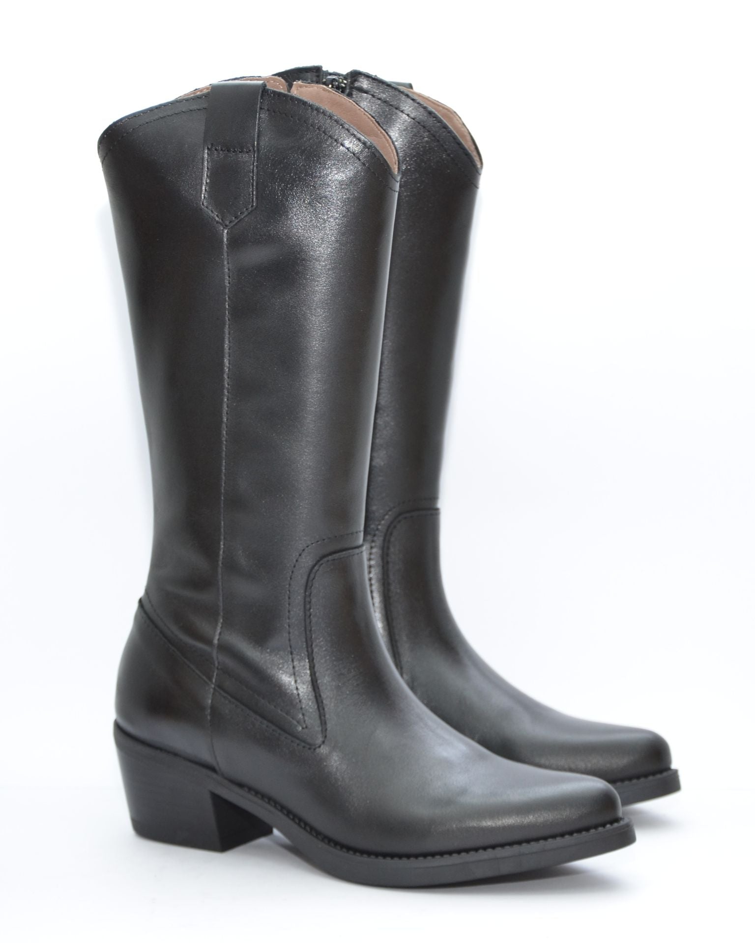 BOTA TEJANA NEGRA 6417 NEGRO