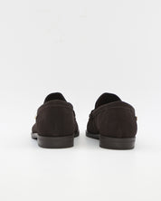 ZAPATO MOCASIN MUJER PLANO SERRAJE MARRON CHOCOLATE