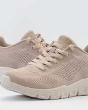 SNEAKERS MUJER SKECHERS 117700 TPE TAUPE CORDON