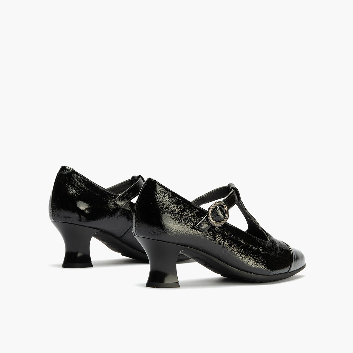 ZAPATO MARY JANE CHAROL NEGRO 10853