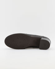 ZAPATO MUJER ANCHO ESPECIAL CON PLANTILLA EXTRAIBLE CHAROL PITÓN MARRÓN PITILLOS 11643