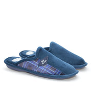 ZAPATILLAS CASA HOMBRE SUAPEL CUADROS MARINO