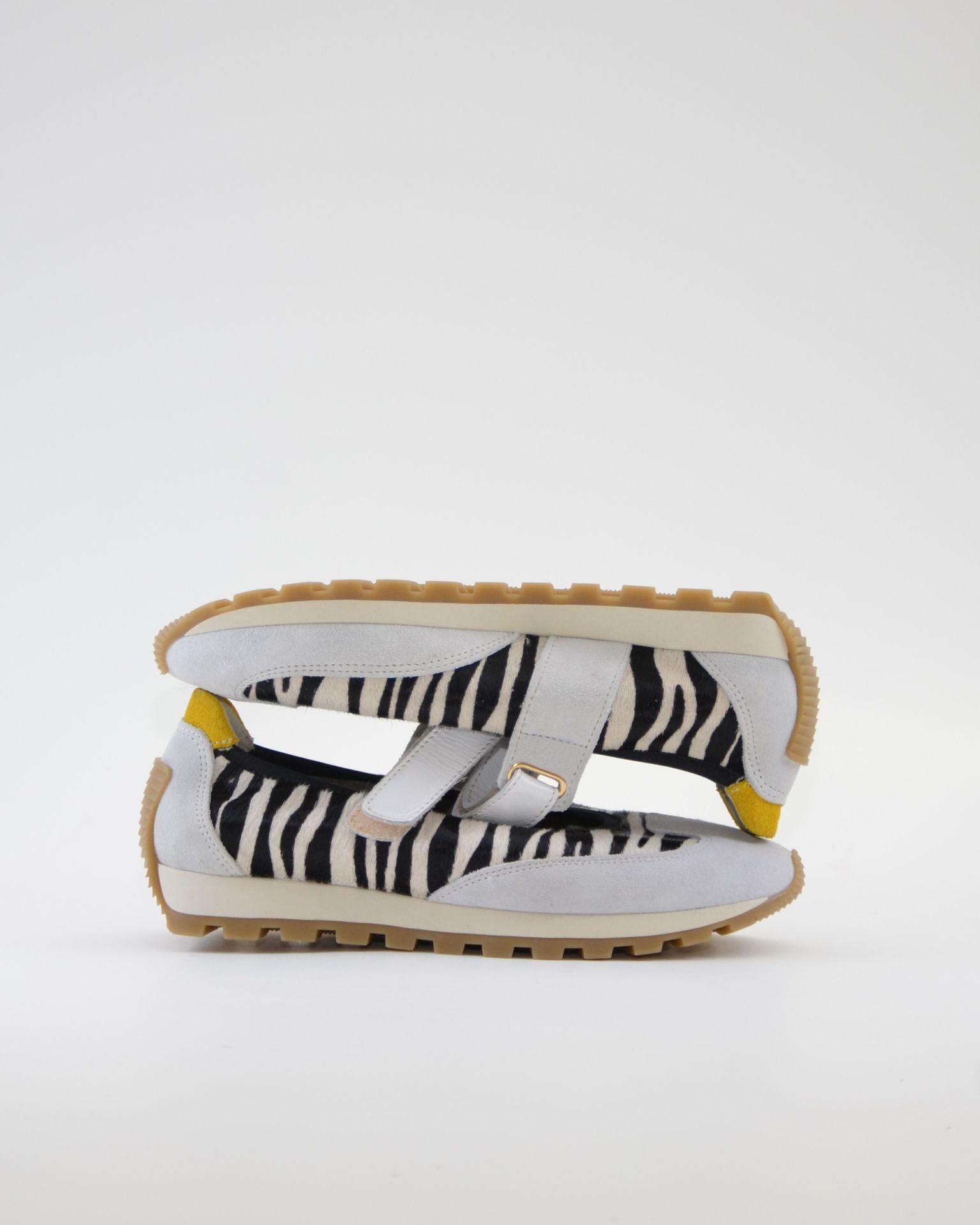 DEPORTIVO MARY JANE COMBI BLANCO ANIMAL PRINT LACOMBA YARROW PLANTILLA EXTRAIBLE