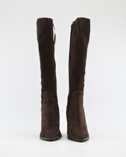 BOTA ALTA MUJER SERRAJE MARRÓN CHOCOLATE WONDERS M-5443 TESTA
