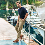 DEPORTIVOS COLOR CUERO CON CIERRE ELÁSTICO PARA HOMBRE PIKOLINOS M7W-6423C1