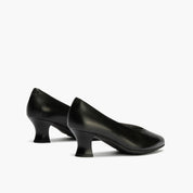 ZAPATO SALON NEGRO CORTE PICO 10854