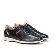 ZAPATO HOMBRE FLUCHOS GOMA ELÁSTICA AZUL MARINO JADEN F1736 OCEANO
