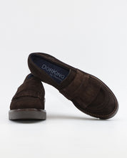 ZAPATO MOCASIN MUJER FLECHOS SERRAJE MARRÓN CHOCOLATE DORKING by FLUCHOS D9782 ÉBANO