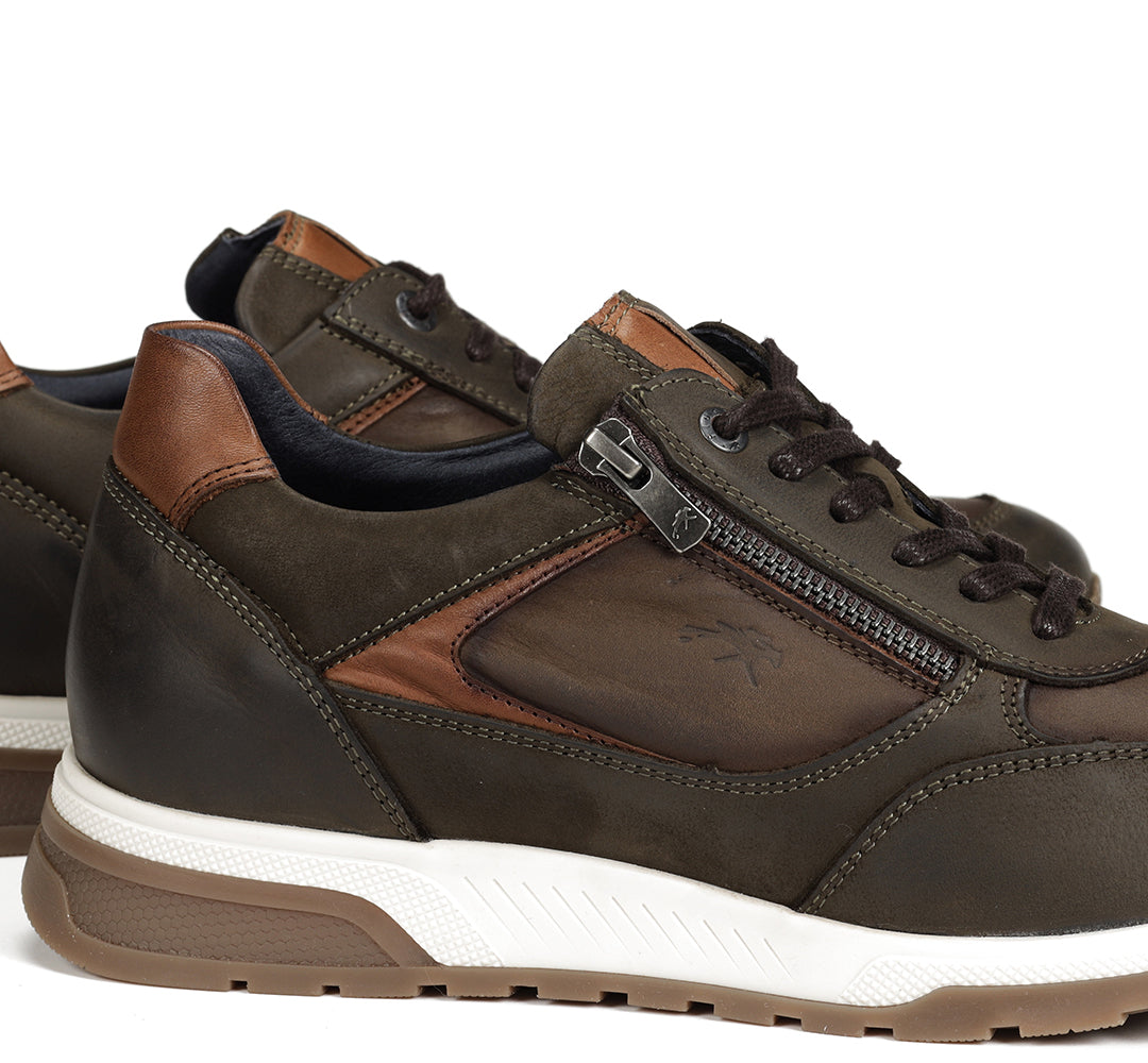 DEPORTIVO CORDON ENGRASADO KAKI MARRON F1603 LOUIS KANSAS