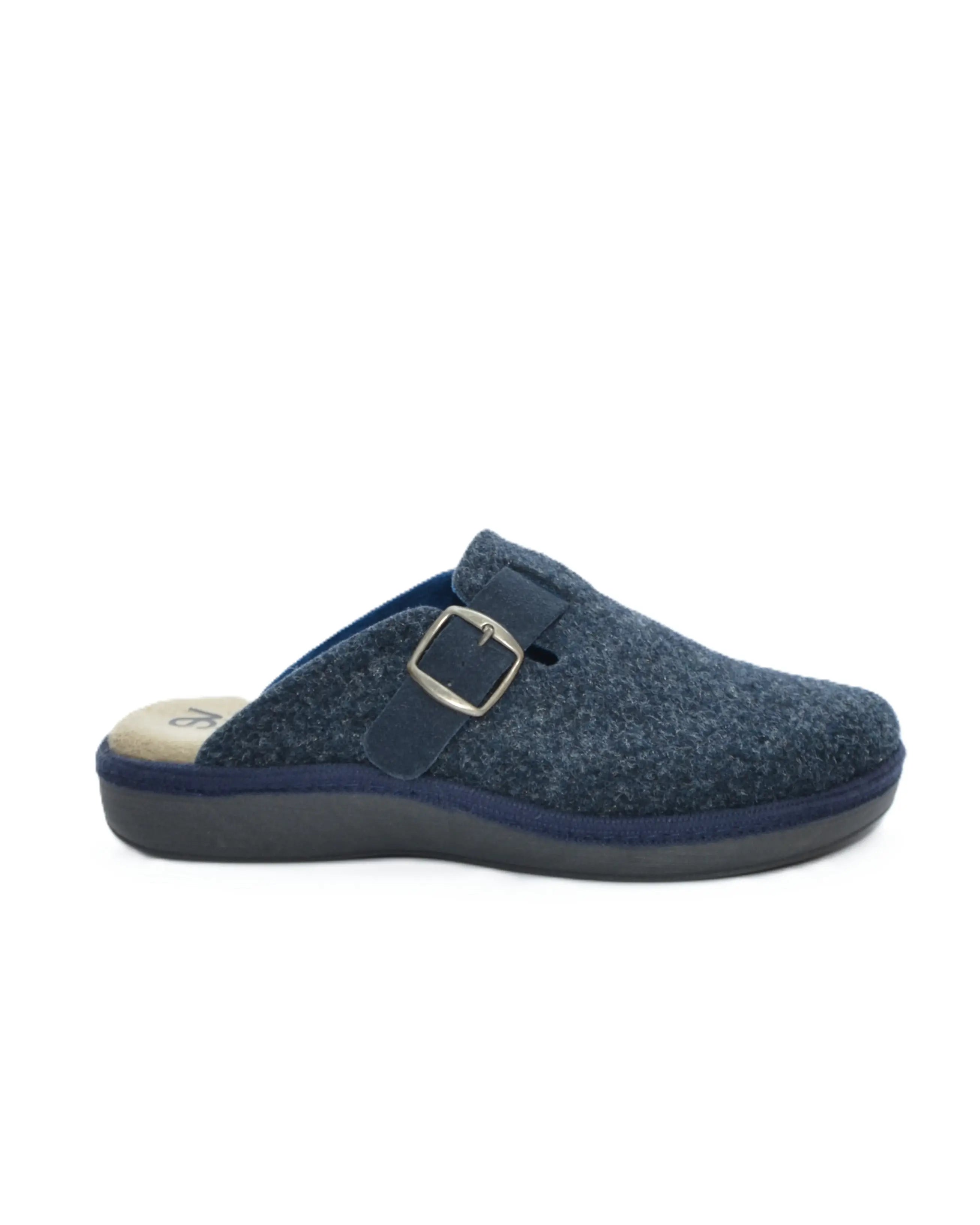 ZAPATILLAS DE CASA HOMBRE CON HEBILLA