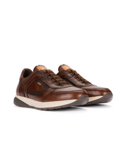 ZAPATO DE CORTE DEPORTIVO HOMBRE PIKOLINOS ELASTICOS COLOR CUERO GETAFE M2B-6439C1