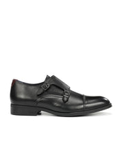 ZAPATO HOMBRE MONKSTRAP DOS HEBILLAS COLOR NEGRO F1838 ASGARD