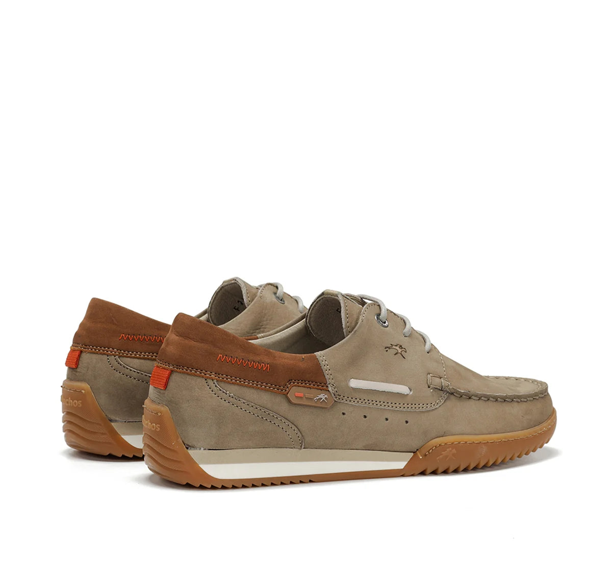 ZAPATO NAUTICO FLUCHOS HOMBRE COLOR TAUPE BRUNO F2434 MARMOTA