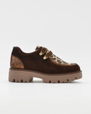 ZAPATO WALLABY MUJER MARRON CHOCOLATE LACOMBA BAMBOO