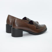 MOCASIN TACON MEDIO MARRON 10740