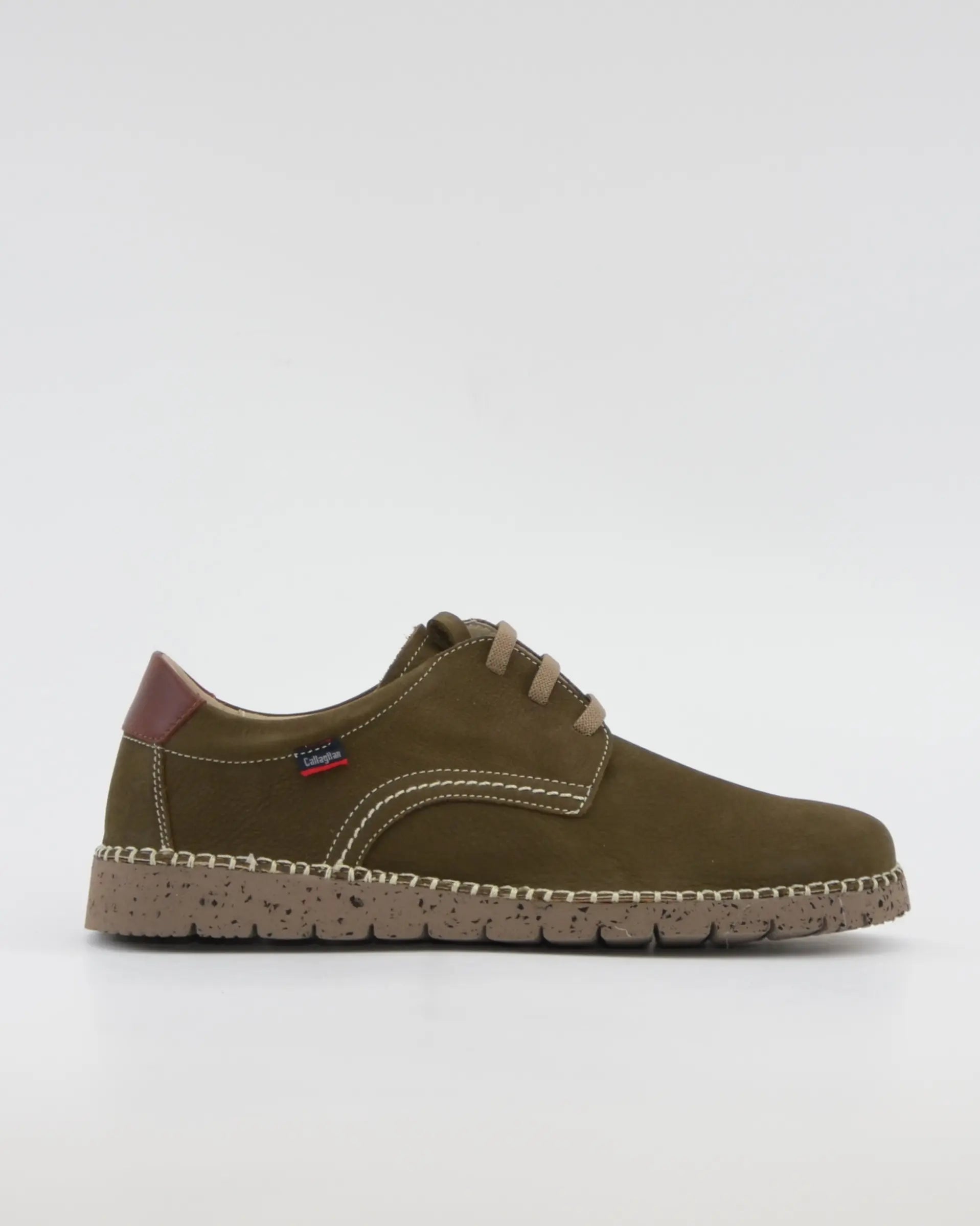ZAPATO DE CORDONES HOMBRE COLOR KAKI CALLAGHAN 65201