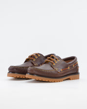 NAUTICO HOMBRE COLOR MARRON SEAHORSE PISO DE GOMA COSIDO