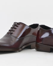 ZAPATO HOMBRE OXFORD FLORENTIC BURDEOS MICROPERFORADO