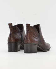 BOTIN MUJER COWBOY PIEL MARRÓN KAOLA 3056