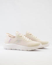 SNEAKERS MUJER SKECHERS 124836 OFWT BLANCO ROTO SLIP-INS