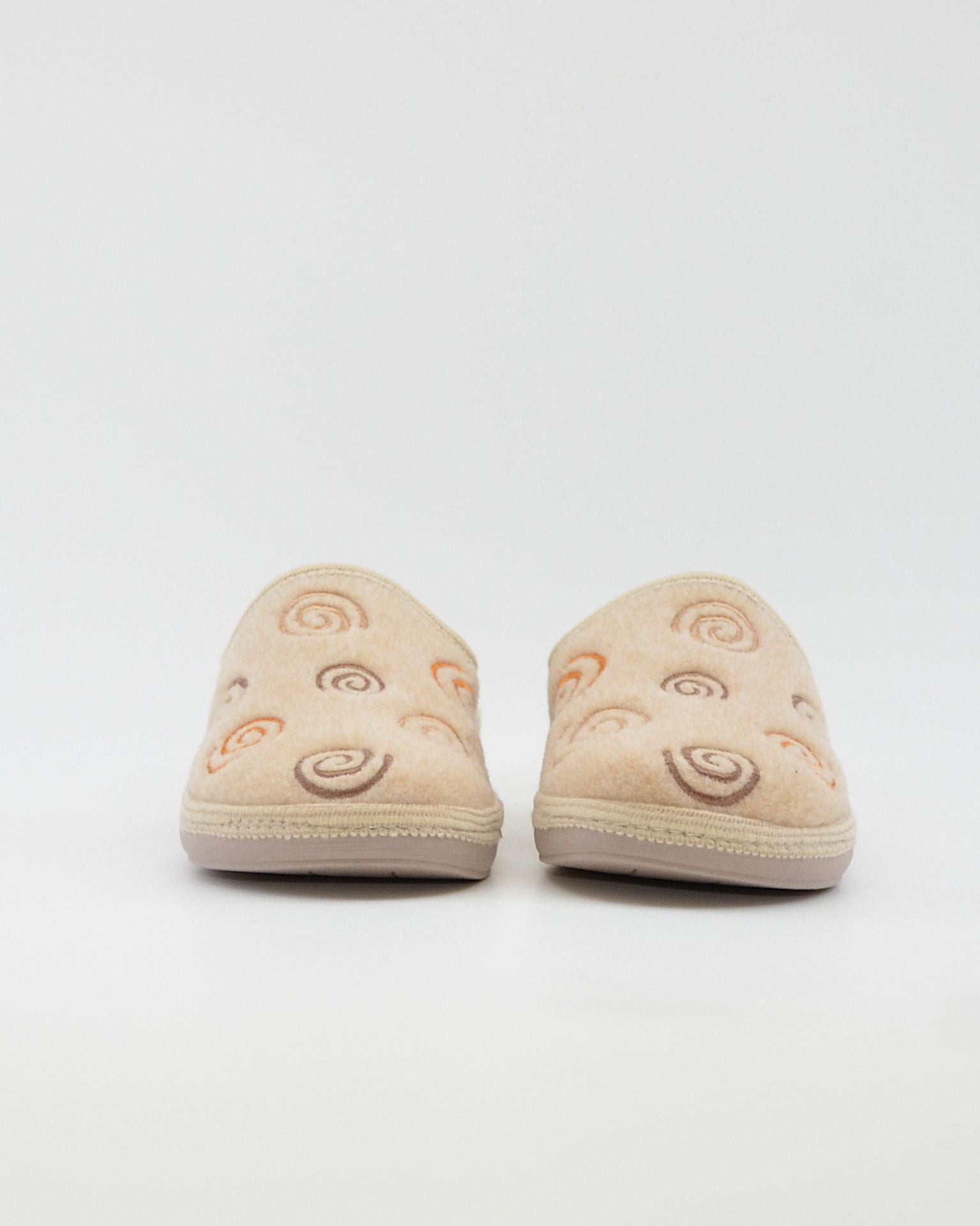 ZAPATILLA CASA MUJER SALVI 01L-000 BUCLE CREMA