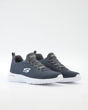 SNEAKERS HOMBRE SKECHERS 58360 GRY ELASTICOS SLIP-INS