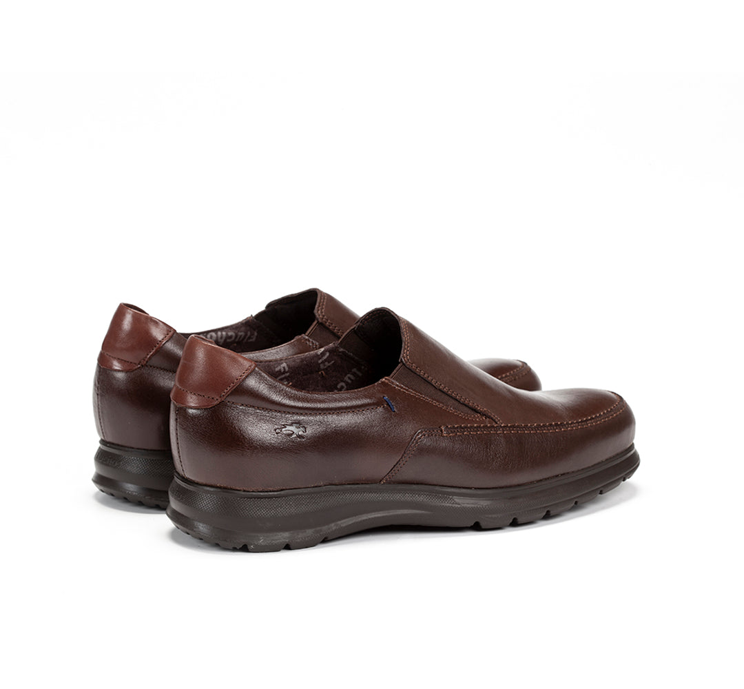ZAPATO MOCASIN MARRON F0603 ZETA NUEZ BRISTOL