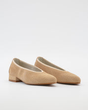 MERCEDITAS DE PIEL COLOR BEIGE LACOMBA CANNA