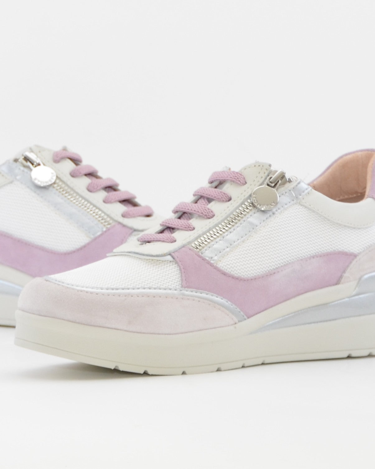DEPORTIVO MUJER CON CORDONES Y CREMALLERA PLANTILLA EXTRAHIBLE STONEFLY 220740 7OH GREY
