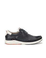ZAPATO S FLUCHOS HOMBRE CORDON ELÁSTICO COLOR AZUL MARINO KAI F1986 OCEANO