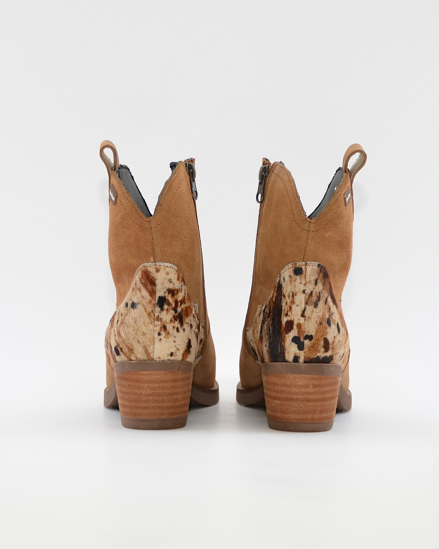 BOTIN MUJER COWBOY COLOR SERRAJE TAUPE JORDANA 5172
