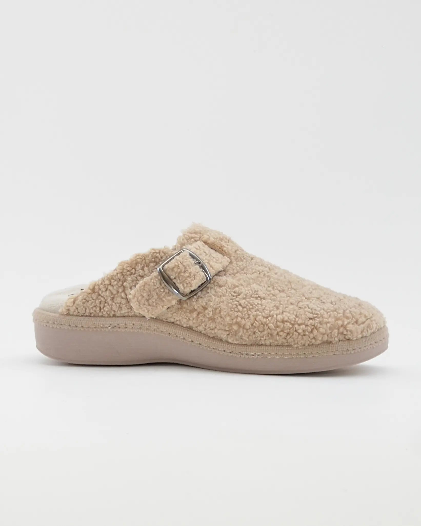 ZAPATILLAS DE CASA MUJER CON HEBILLA SALVI 29L-000 TEDDY ARENA