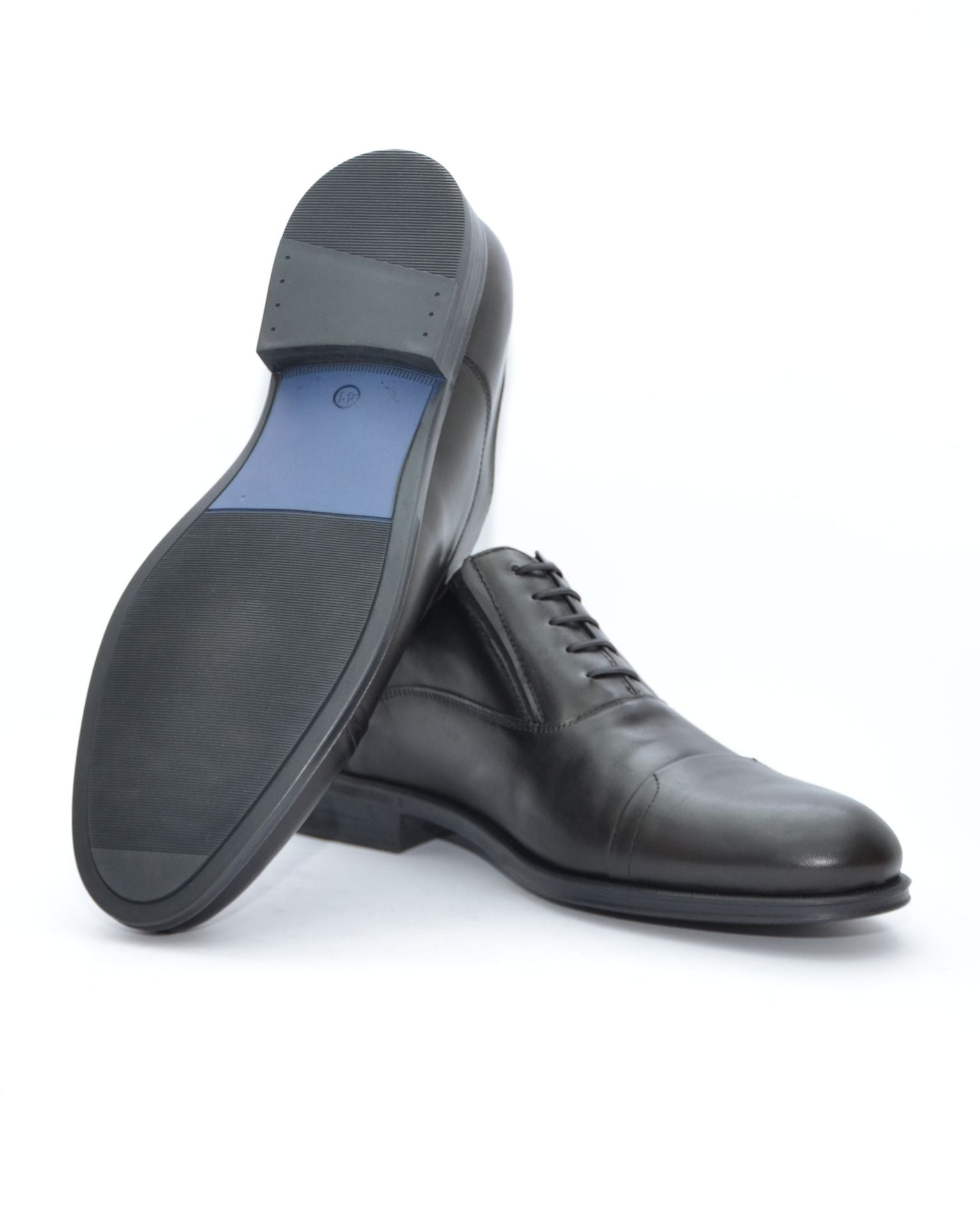 ZAPATO HOMBRE OXFORD NAPA NEGRO FLEXIBLE