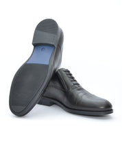 ZAPATO HOMBRE OXFORD NAPA NEGRO FLEXIBLE