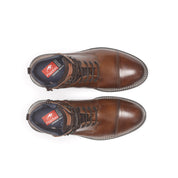 BOTIN CORDON Y CREMALLERA MARRON F1342 TERRY H.CAMEL