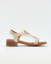 SANDALIA MUJER TACON BAJO COMBI HIELO PLANTA DE GEL OH MY SANDALS 5893