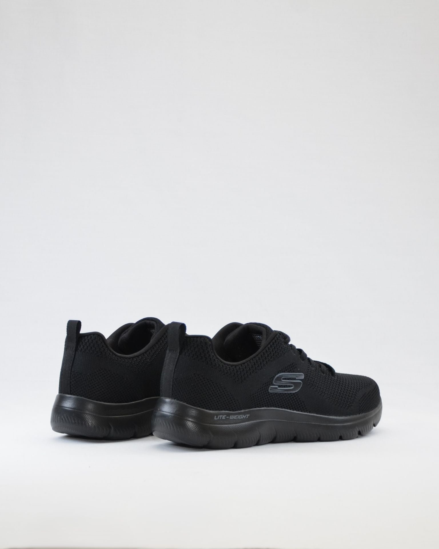 SNEAKERS HOMBRE SKECHERS NEGRO 232057 BBK CORDONES MEMORY FOAM
