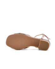 SANDALIA TACON MUJER COLOR TAUPE STONE FRANK TORY