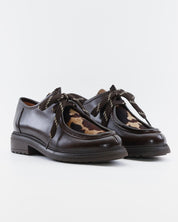 WALABY MUJER PIEL MARRON ANIMAL PRINT LACOMBA CHAMOMILE