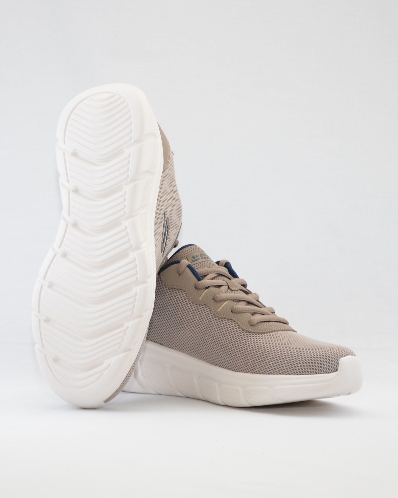 SNEAKERS HOMBRE SKECHERS TAUPE 118109 TPE CORDONES