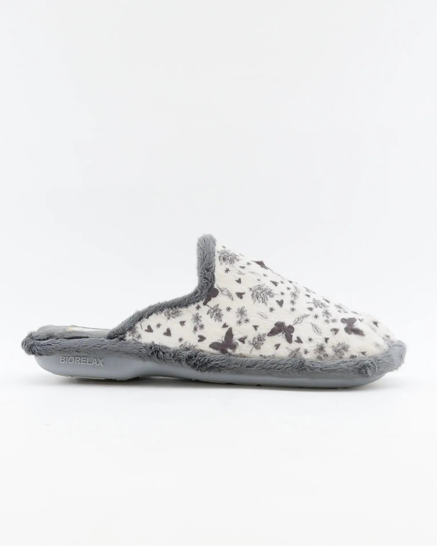 ZAPATILLAS DE CASA MUJER PLANAS BIO RELAX 4502 BRISA GRIS