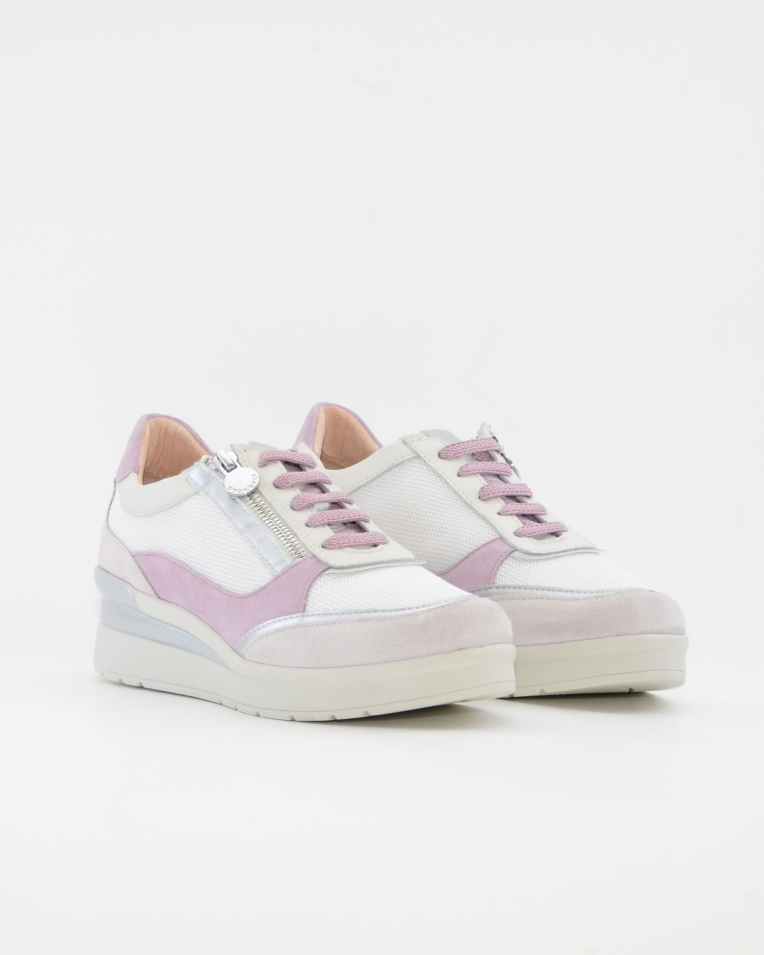 DEPORTIVO MUJER CON CORDONES Y CREMALLERA PLANTILLA EXTRAHIBLE STONEFLY 220740 7OH GREY