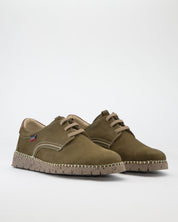 ZAPATO DE CORDONES HOMBRE COLOR KAKI CALLAGHAN 65201