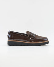 ZAPATO MOCASIN MUJER PITILLOS 11554 MARRÓN PLANTILLA EXTRAIBLE