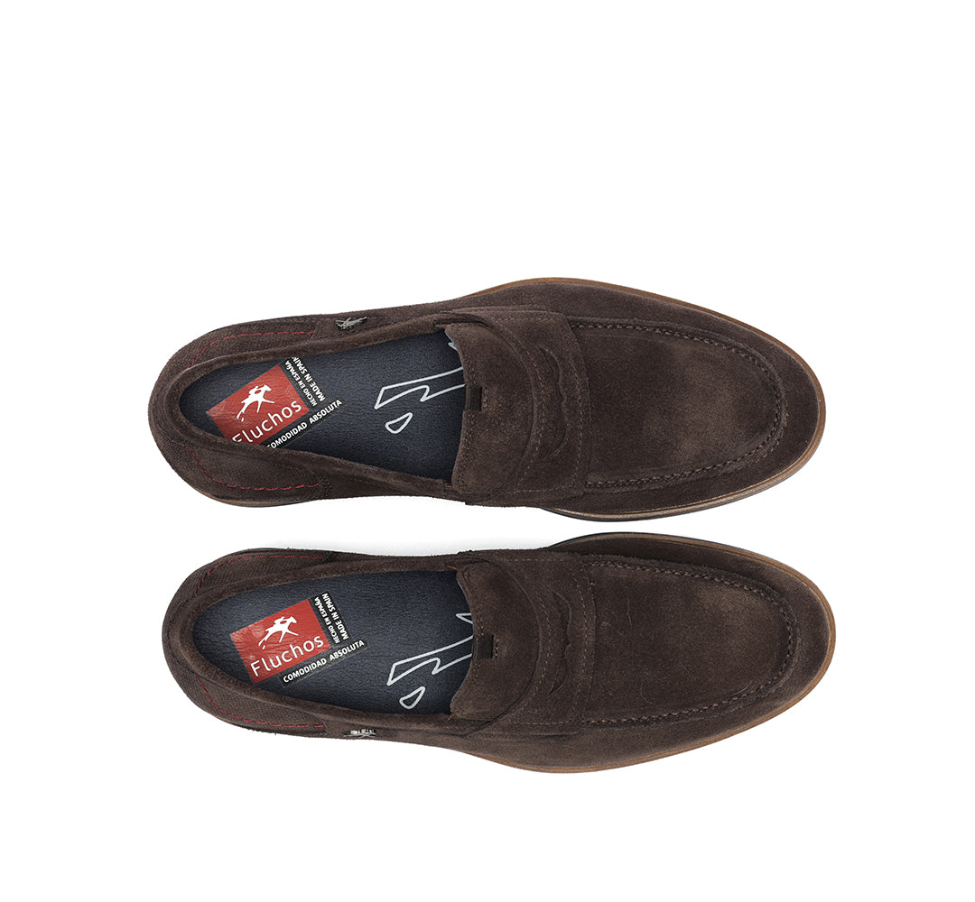 MOCASIN SERRAJE MARRON F1859 TRISTAN S.CAFÉ