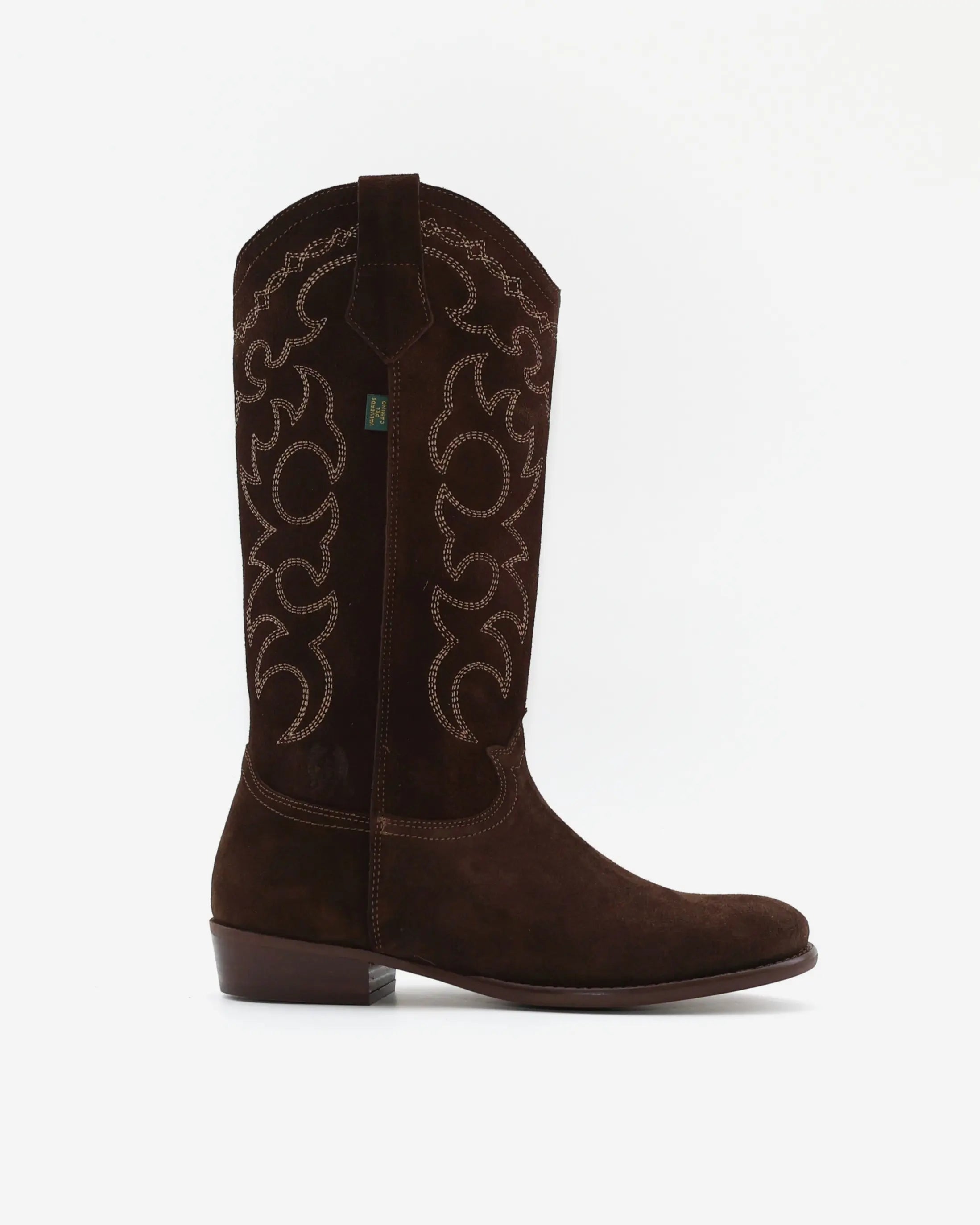 BOTA COWBOY MUJER DAKOTA DKT 112 VISON MARRON SUELA DE GOMA