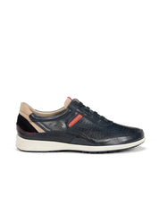 ZAPATO HOMBRE FLUCHOS GOMA ELÁSTICA AZUL MARINO JADEN F1736 OCEANO
